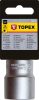 TOPEX Dugókulcs 10mm, 1/2", hatlapú 38D710