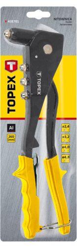 TOPEX POPSZEGECSHÚZÓ 260MM, 2.4, 3.2, 4.0, 4.8mm 43E701