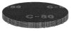 GRAPHITE Gipszcsiszoló rács tépőzárral 180mm, K80, 5db csiszolóhoz 59G263 54H026