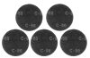GRAPHITE Gipszcsiszoló rács tépőzárral 180mm, K80, 5db csiszolóhoz 59G263 54H026
