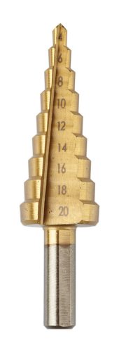 GRAPHITE Lépcsős fúró készlet, 3db-os, HSS-titán, 4-12mm, 4-20mm, 4-32mm 54T300