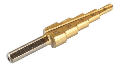 GRAPHITE Lépcsős fúró készlet, 3db-os, HSS-titán, 4-12mm, 4-20mm, 4-32mm 54T300