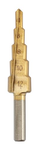 GRAPHITE Lépcsős fúró készlet, 3db-os, HSS-titán, 4-12mm, 4-20mm, 4-32mm 54T300