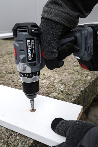 GRAPHITE Lépcsős fúró, HSS, 4-12mm 54T302