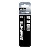 GRAPHITE Csigafúró, HSS DIN 338, 2mm, 3db/cs 54T982