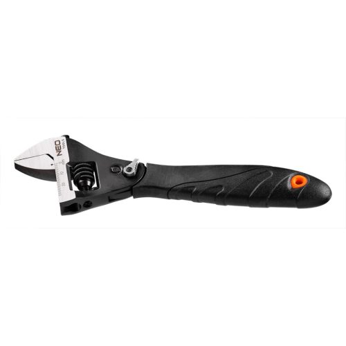 NEO TOOLS Állítható villáskulcs, csavarkulcs racsnis 200mm 25 év garanciával 03-017