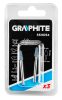 GRAPHITE Csapos csiszolókő 5x10mm, kúp, szár 3.2mm, 3db 55H054