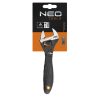 NEO TOOLS Állítható villáskulcs, csavarkulcs racsnis 200mm 25 év garanciával 03-017