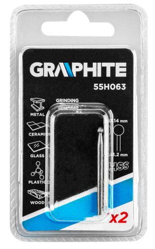 GRAPHITE Csapos turbómaró 1.4mm, gömb, szár 3.2mm, 2db 55H063