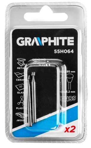 GRAPHITE Csapos turbómaró 1.8mm, trapéz, szár 3.2mm, 2db 55H064