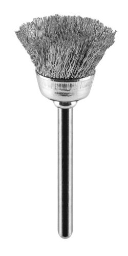 GRAPHITE Csapos kefe készlet 3db, acélsodrony befejezőkefe, pohárkefe, kerékkefe 55H066