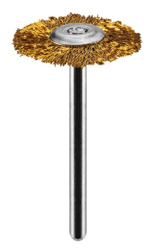 GRAPHITE Csapos kefe készlet 3db, sárgaréz befejezőkefe, pohárkefe, kerékkefe 55H067