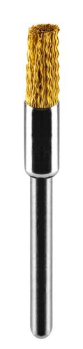 GRAPHITE Csapos kefe készlet 3db, sárgaréz befejezőkefe, pohárkefe, kerékkefe 55H067