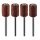 GRAPHITE Csiszolóhüvely 6.3mm, K60, K80, K120, K240, set 100db + szár 3.2mm, 2db 55H076