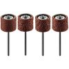 GRAPHITE Csiszolóhüvely 12.7mm, K60, K80, K120, K240, készlet 100db + szár 3.2mm, 2db 55H077