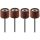 GRAPHITE Csiszolóhüvely 12.7mm, K60, K80, K120, K240, készlet 100db + szár 3.2mm, 2db 55H077