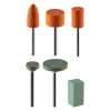 GRAPHITE Csiszolókészlet mini fúró- és csiszológéphez, 11db 55H079