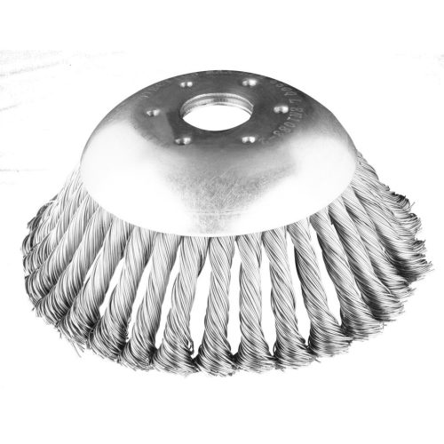 GRAPHITE Drótkorong, fazékkefe sodrott 150 x 25,4mm benzines kaszákhoz 55H100