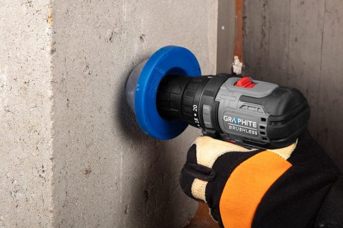 GRAPHITE Porgyűjtő adapter fúrógépekhez, 4-10mm átmérőig 55H223