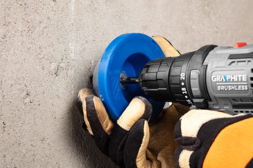 GRAPHITE Porgyűjtő adapter fúrógépekhez, 4-10mm átmérőig 55H223