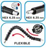 GRAPHITE Flexibilis bittartó fúró és csavarozó géphez 290mm 55H227