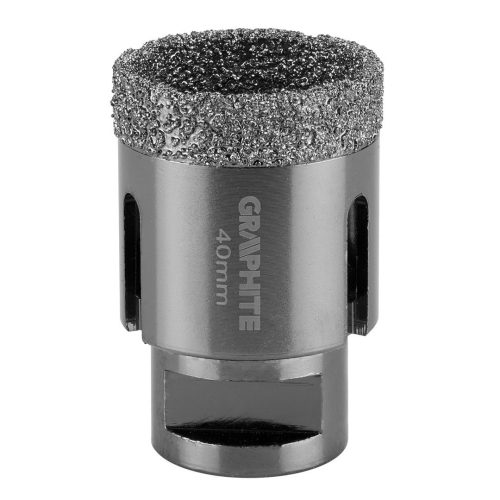 GRAPHITE Körkivágó, gyémántos 40mm x M14 55H311