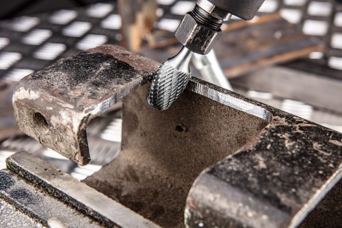 GRAPHITE Keményfém marófej, turbómaró, E csepp, ovális, 6x10mm, szár méret: 6x45mm 55H363