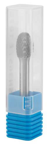 GRAPHITE Keményfém marófej, turbómaró, E csepp, ovális, 10x16mm, szár méret: 6x45mm 55H365