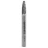 GRAPHITE Keményfém marófej, turbómaró, F csúcsíves, 6x18mm, szár méret: 6x45mm 55H369