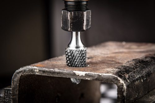 GRAPHITE Keményfém marófej, turbómaró, F csúcsíves, 8x18mm, szár méret: 6x45mm 55H370