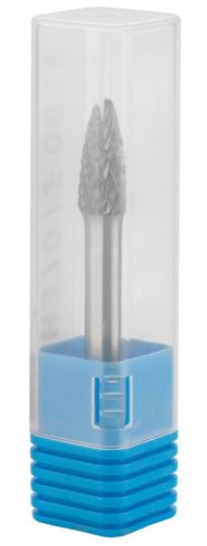 GRAPHITE Keményfém marófej, turbómaró, F csúcsíves, 8x18mm, szár méret: 6x45mm 55H370