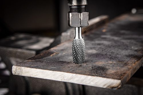 GRAPHITE Keményfém marófej, turbómaró, H lángnyelv, 12x32mm, szár méret: 6x45mm 55H376