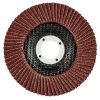 GRAPHITE Csiszolókorong lamellás 115x22.2mm, K40 fém-fa 55H981