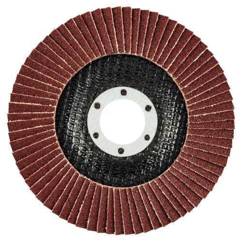 GRAPHITE Csiszolókorong lamellás 115x22.2mm, K120 fém-fa 55H985