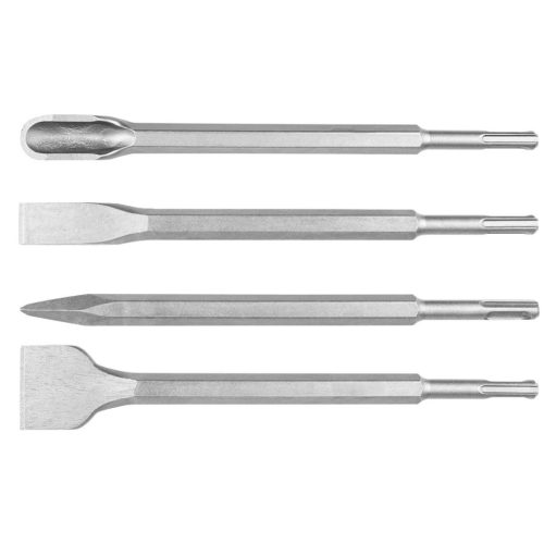 GRAPHITE Vésőkészlet, SDS PLUS, 4db-os 55T115