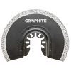 GRAPHITE FŰRÉSZLAP MULTIFUNKCIÓS GÉPHEZ, 85mm, KERÁMIÁHOZ 56H004