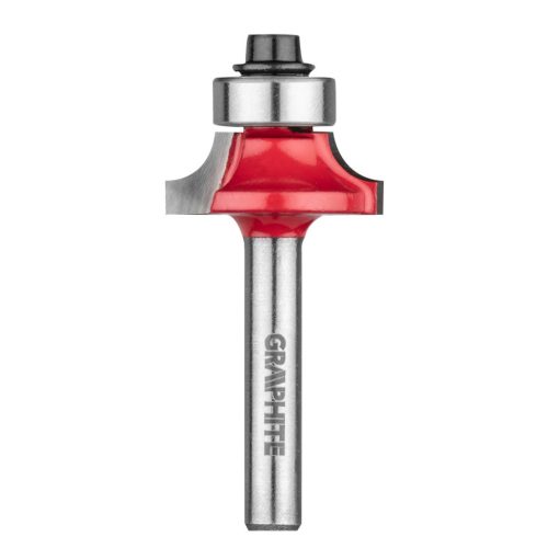 GRAPHITE Felsőmaró kés, kerekítő 22.5 x 9mm, 6mm 56H222