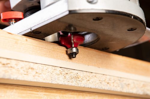 GRAPHITE Felsőmaró kés, kerekítő 22.5 x 9mm, 6mm 56H222