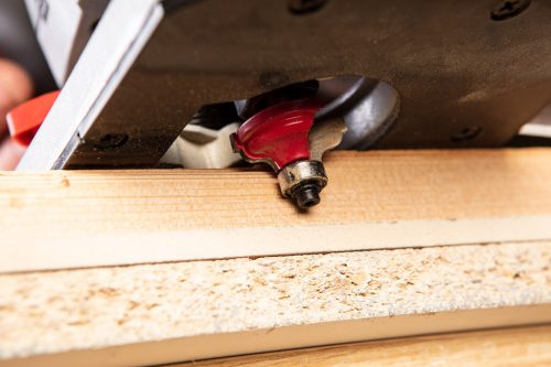 GRAPHITE Felsőmaró kés, kerekítő 22.5 x 9mm, 6mm 56H222