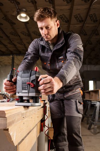 GRAPHITE Felsőmaró kés, kerekítő 22.5 x 9mm, 6mm 56H222