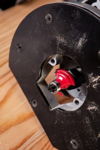 GRAPHITE Felsőmaró kés profilmaró 39.3 x 15.9mm, 8mm 56H231