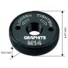 GRAPHITE Gyorsrögzítő anya sarokcsiszolókhoz, klikkes, M14 56H421