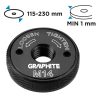 GRAPHITE Gyorsrögzítő anya sarokcsiszolókhoz, klikkes, M14 56H421