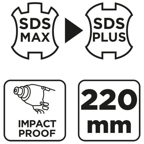 GRAPHITE SDS MAX-SDS PLUS adapter 56H559