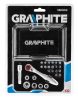 GRAPHITE Dugókulcskészlet + bitkészlet, 26db 56H604