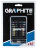 GRAPHITE Csavarhúzó bitkészlet, 15db., bitek 14mm - 8db, mágneses bittartós 1db 56H616
