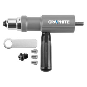 GRAPHITE Popszegecshúzó adapter, fúrógépekhez 56H634