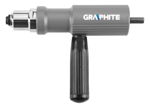 GRAPHITE Popszegecshúzó adapter, fúrógépekhez 56H634