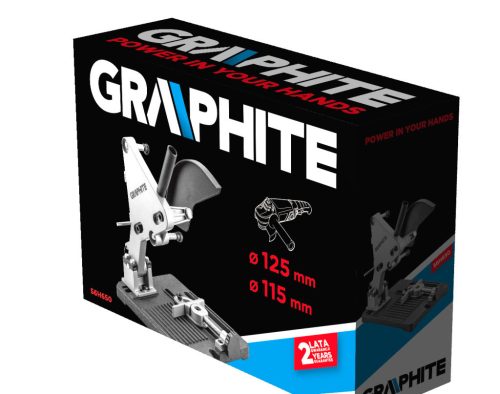 GRAPHITE Állvány sarokcsiszolóhoz, 115/125mm 56H650