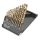 GRAPHITE Csigafúró készlet HSS-Cobalt, 1.5 - 6.5mm, 13db 57H088